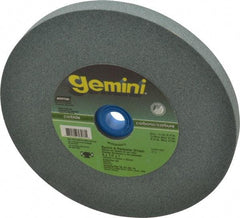 Norton - 120 Grit Silicon Carbide Bench & Pedestal Grinding Wheel - 6" Diam x 1" Hole x 1/2" Thick, 4140 Max RPM, Fine Grade - USA Tool & Supply