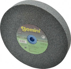 Norton - 60 Grit Silicon Carbide Bench & Pedestal Grinding Wheel - 7" Diam x 1" Hole x 1" Thick, 3600 Max RPM, Medium Grade - USA Tool & Supply