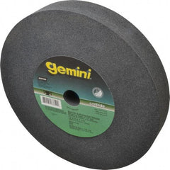 Norton - 60 Grit Silicon Carbide Bench & Pedestal Grinding Wheel - 12" Diam x 1-1/4" Hole x 2" Thick, 2070 Max RPM, Medium Grade - USA Tool & Supply