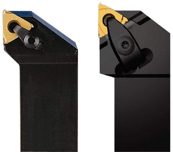 Seco - External Thread, Right Hand Cut, 1-1/4" Shank Width x 1-1/4" Shank Height Indexable Threading Toolholder - 6" OAL, 27ER Insert Compatibility, CE Toolholder - USA Tool & Supply