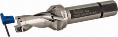 Iscar - 1.38" Max Drill Depth, 2xD, 11/16" Diam, Indexable Insert Drill - 3/4" Shank Diam, Straight Shank - USA Tool & Supply