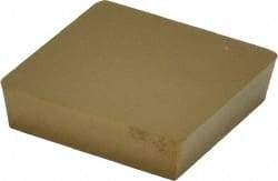 Kennametal - SPG633 Grade KC850 Carbide Turning Insert - TiC/TiCN/TiN Finish, 90° Square, 3/4" Inscr Circle, 3/16" Thick, 3/64" Corner Radius - USA Tool & Supply