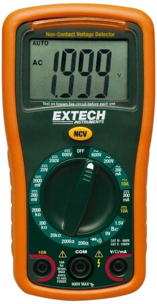 Extech - 5 Piece, Digital Multimeter Kit - USA Tool & Supply