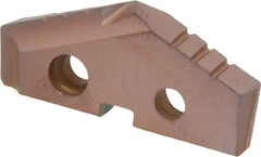 Allied Machine and Engineering - 1-3/8" Diam x 3/16" Thick, Seat Code 2, 132° Included Angle Spade Drill Insert - AM200 Coated, Cobalt, Grade Super Cobalt, Series GEN2 T-A - USA Tool & Supply