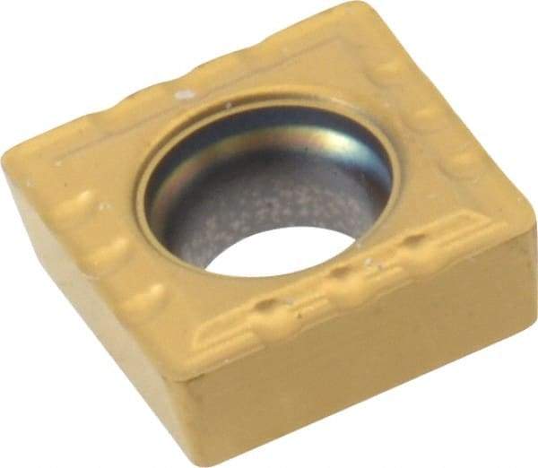Seco - SCGX060204 P1 Grade T250D Carbide Indexable Drill Insert - TiAlN Finish, Square, 1/4" Inscribed Circle - USA Tool & Supply