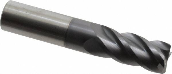 ProMax - 3/4" Diam 4 Flute Solid Carbide 0.03" Corner Radius End Mill - USA Tool & Supply