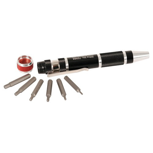 MICROBIT POCKET CLIP SET HEX 7PC - USA Tool & Supply