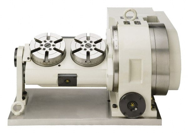 CNC Rotary Indexers; Maximum RPM: 75 RPM; 75; Table Diameter (Inch): 5.11 in; Table Diameter (Decimal Inch): 5.1100; Subtable Outside Diameter: 5.11 in; 129.79 mm; T-slot Width: 0.39 in; Sub Table Outside Diameter (Decimal Inch): 5.1100; Sub Table Outside