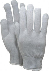 PRO-SAFE - Size XL (10) Electrostatic Dissipative (ESD) Fiber Yarns General Protection Work Gloves - For Static Control, Uncoated, Knit Wrist Cuff, Full Fingered, Gray, Paired - USA Tool & Supply