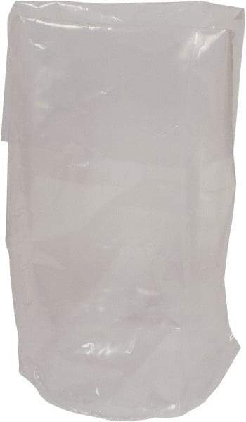 Made in USA - 55 Gal, 10 mil, LDPE Drum Liner - 38" Diam, 56" High, Flexible Liner - USA Tool & Supply