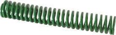Dayton Lamina - 3/4" Hole Diam, 3/8" Rod Diam, 4-1/2" Free Length, Green Die Spring - 6 Lb Max Deflection, 1.8" Max Deflection, Light Duty, Chromium Vanadium Steel - USA Tool & Supply
