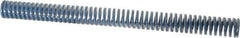 Dayton Lamina - 1" Hole Diam, 1/2" Rod Diam, 12" Free Length, Blue Die Spring - 6 Lb Max Deflection, 4.5" Max Deflection, Medium Duty, Chromium Vanadium Steel - USA Tool & Supply