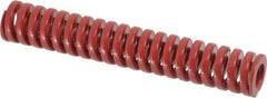 Dayton Lamina - 3/4" Hole Diam, 3/8" Rod Diam, 4-1/2" Free Length, Red Die Spring - 23.7 Lb Max Deflection, 1.35" Max Deflection, Heavy Duty, Chromium Vanadium Steel - USA Tool & Supply