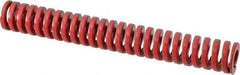 Dayton Lamina - 3/4" Hole Diam, 3/8" Rod Diam, 5-1/2" Free Length, Red Die Spring - 19.3 Lb Max Deflection, 1.65" Max Deflection, Heavy Duty, Chromium Vanadium Steel - USA Tool & Supply