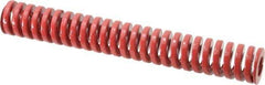 Dayton Lamina - 1" Hole Diam, 1/2" Rod Diam, 7" Free Length, Red Die Spring - 23.5 Lb Max Deflection, 2.1" Max Deflection, Heavy Duty, Chromium Vanadium Steel - USA Tool & Supply