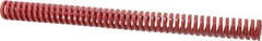 Dayton Lamina - 1" Hole Diam, 1/2" Rod Diam, 12" Free Length, Red Die Spring - 13.8 Lb Max Deflection, 3.6" Max Deflection, Heavy Duty, Chromium Vanadium Steel - USA Tool & Supply