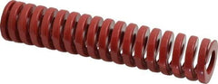 Dayton Lamina - 1-1/4" Hole Diam, 5/8" Rod Diam, 6" Free Length, Red Die Spring - 44.9 Lb Max Deflection, 1.8" Max Deflection, Heavy Duty, Chromium Vanadium Steel - USA Tool & Supply