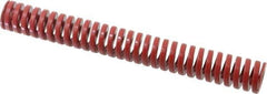 Dayton Lamina - 1-1/4" Hole Diam, 5/8" Rod Diam, 10" Free Length, Red Die Spring - 26.4 Lb Max Deflection, 3" Max Deflection, Heavy Duty, Chromium Vanadium Steel - USA Tool & Supply