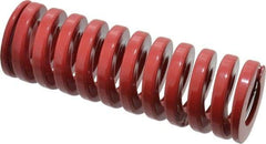 Dayton Lamina - 1-1/2" Hole Diam, 3/4" Rod Diam, 4-1/2" Free Length, Red Die Spring - 80.4 Lb Max Deflection, 1.35" Max Deflection, Heavy Duty, Chromium Vanadium Steel - USA Tool & Supply