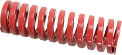 Dayton Lamina - 1-1/2" Hole Diam, 3/4" Rod Diam, 5" Free Length, Red Die Spring - 71.5 Lb Max Deflection, 1.5" Max Deflection, Heavy Duty, Chromium Vanadium Steel - USA Tool & Supply