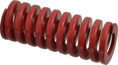 Dayton Lamina - 2" Hole Diam, 1" Rod Diam, 5" Free Length, Red Die Spring - 108 Lb Max Deflection, 1.5" Max Deflection, Heavy Duty, Chromium Vanadium Steel - USA Tool & Supply