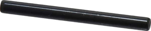 Holo-Krome - 3/16" Diam x 2" Pin Length Grade 8 Alloy Steel Standard Dowel Pin - Black Luster Finish, C 47-58 & C 60 (Surface) Hardness, 1 Beveled & 1 Rounded End - USA Tool & Supply