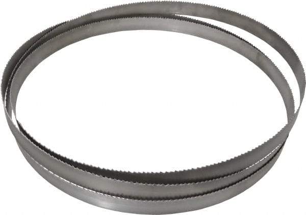 Lenox - 5 to 8 TPI, 12' Long x 1" Wide x 0.035" Thick, Welded Band Saw Blade - Bi-Metal, Toothed Edge, Raker Tooth Set, Flexible Back - USA Tool & Supply