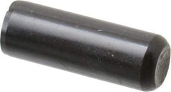 Holo-Krome - 5/16" Diam x 7/8" Pin Length Grade 8 Alloy Steel Standard Dowel Pin - Black Luster Finish, C 47-58 & C 60 (Surface) Hardness, 1 Beveled & 1 Rounded End - USA Tool & Supply