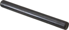 Holo-Krome - 5/16" Diam x 3" Pin Length Grade 8 Alloy Steel Standard Dowel Pin - Black Luster Finish, C 47-58 & C 60 (Surface) Hardness, 1 Beveled & 1 Rounded End - USA Tool & Supply