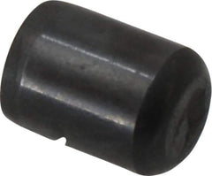 Holo-Krome - 3/8" Diam x 1/2" Pin Length Grade 8 Alloy Steel Standard Dowel Pin - Black Luster Finish, C 47-58 & C 60 (Surface) Hardness, 1 Beveled & 1 Rounded End - USA Tool & Supply