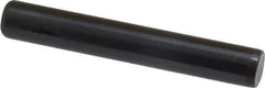 Holo-Krome - 3/8" Diam x 2-1/2" Pin Length Grade 8 Alloy Steel Standard Dowel Pin - Black Luster Finish, C 47-58 & C 60 (Surface) Hardness, 1 Beveled & 1 Rounded End - USA Tool & Supply