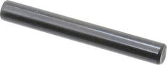 Holo-Krome - 3/8" Diam x 3" Pin Length Grade 8 Alloy Steel Standard Dowel Pin - Black Luster Finish, C 47-58 & C 60 (Surface) Hardness, 1 Beveled & 1 Rounded End - USA Tool & Supply