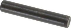 Holo-Krome - 7/16" Diam x 2-1/2" Pin Length Grade 8 Alloy Steel Standard Dowel Pin - Black Luster Finish, C 47-58 & C 60 (Surface) Hardness, 1 Beveled & 1 Rounded End - USA Tool & Supply