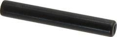 Holo-Krome - 7/16" Diam x 3" Pin Length Grade 8 Alloy Steel Standard Dowel Pin - Black Luster Finish, C 47-58 & C 60 (Surface) Hardness, 1 Beveled & 1 Rounded End - USA Tool & Supply