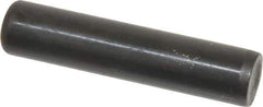 Holo-Krome - 1/2" Diam x 2-1/4" Pin Length Grade 8 Alloy Steel Standard Dowel Pin - Black Luster Finish, C 47-58 & C 60 (Surface) Hardness, 1 Beveled & 1 Rounded End - USA Tool & Supply