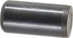 Holo-Krome - 5/8" Diam x 1-1/4" Pin Length Grade 8 Alloy Steel Standard Dowel Pin - Black Luster Finish, C 47-58 & C 60 (Surface) Hardness, 1 Beveled & 1 Rounded End - USA Tool & Supply