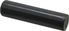 Holo-Krome - 5/8" Diam x 2-1/2" Pin Length Grade 8 Alloy Steel Standard Dowel Pin - Black Luster Finish, C 47-58 & C 60 (Surface) Hardness, 1 Beveled & 1 Rounded End - USA Tool & Supply