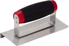 Hyde Tools - Carbon Steel Trowel - 6" Long x 2-3/4" Wide, Polypropylene Handle - USA Tool & Supply