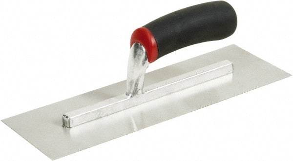 Hyde Tools - Carbon Steel Masonry Trowel - 12" Long x 4" Wide - USA Tool & Supply