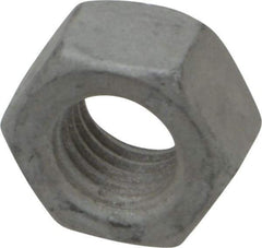 Armor Coat - 5/16-24 UNF Steel Right Hand Hex Nut - 1/2" Across Flats, 17/64" High, Armor Coat Finish - USA Tool & Supply