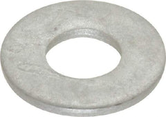 Armor Coat - 1/4" Screw, Grade 8 Alloy Steel SAE Flat Washer - 9/32" ID x 5/8" OD, 0.05" Thick - USA Tool & Supply
