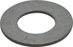 Armor Coat - 7/16" Screw, Grade 8 Alloy Steel SAE Flat Washer - 15/32" ID x 59/64" OD, 0.05" Thick - USA Tool & Supply