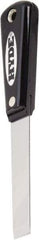 Hyde Tools - 3/4" Wide Chisel Edge Blade Carbon Steel Putty Knife - Stiff, Nylon Handle - USA Tool & Supply