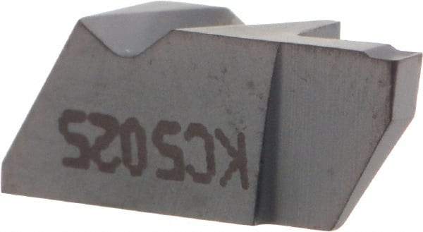 Kennametal - 2M150NGD Grade KC5025, Carbide Grooving Insert - Neutral - USA Tool & Supply