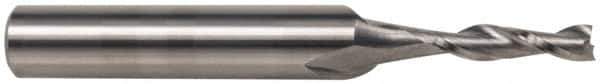 Onsrud - 5/16" Cutting Diam x 1-1/8" Length of Cut, 2 Flute, Upcut Spiral Router Bit - Uncoated, Left Hand Cut, Solid Carbide, 3" OAL x 1/2" Shank Diam, Double Edge, 30° Helix Angle - USA Tool & Supply