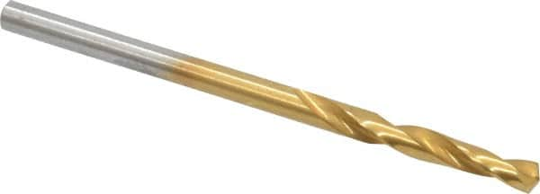 Chicago-Latrobe - #37 135° Spiral Flute High Speed Steel Screw Machine Drill Bit - USA Tool & Supply