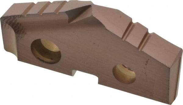 Allied Machine and Engineering - 1-1/4" Diam x 3/16" Thick, Seat Code 2, 132° Included Angle Spade Drill Insert - AM200 Coated, Cobalt, Grade Super Cobalt, Series GEN2 T-A - USA Tool & Supply