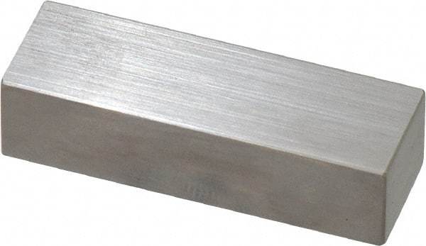 Mitutoyo - 0.45" Rectangular Steel Gage Block - Accuracy Grade AS-1, Includes Certificate of Inspection - USA Tool & Supply