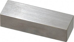 Mitutoyo - 0.45" Rectangular Steel Gage Block - Accuracy Grade AS-1, Includes Certificate of Inspection - USA Tool & Supply