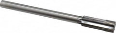 Made in USA - 0.7841 to 0.816" Diam, 5/8" Diam Shank, 2-1/2" Flute, Semi Finish Semi Ground Chucking Reamer - USA Tool & Supply